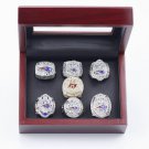 7Pcs Tom Brady New England Patriots Tampa Bay B Championship Rings