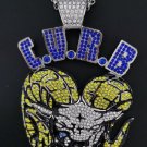 5'' Fashionable LA Rams St. Louis Rams Large Pendant Necklace NFL Championship