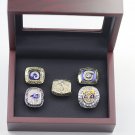 5 Pcs Set Los Angeles Ram Super Bowl National Championship Ring Set 2021