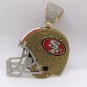 New Handmade 6.5'' San Francisco SF 49ers High Quality Huge Helmet Medallions Necklace