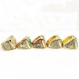 Set of 5 University of Miami Hurricanes Replica Championship Ring