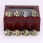 8Pcs 1968-2008 Boston Celtics Basketball Team Championship Ring Set Best Gift