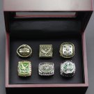 6 pcs 1948-2017  Philadelphia Eagles Ring Super Bowl Championship Ring