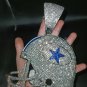 Handmade 8 inches Dallas Cowboy Helmet Medallions Necklace
