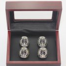 4 Players Set Georgia Bulldogs Ring Set NCAA 2021 Championship Rings Gift Set