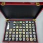 1966-2021 NFL Super Bowl Championship Ring Set 56 Pieces With Small Trophy Gift Set
