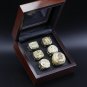 6pcs Los Angeles Lakers Basketball James Kobe Bryant Championship Ring Set