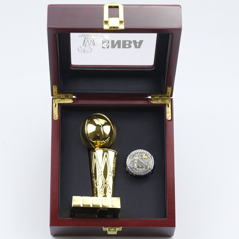 2015 Golden State Warriors 30 Curry Championship Ring With Trophy Gift Set