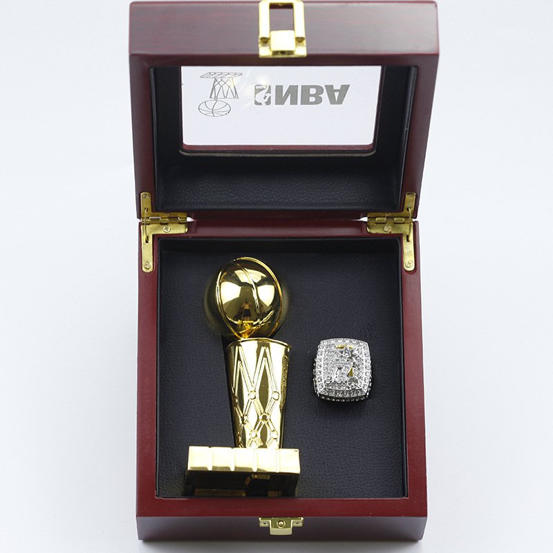 2014 San Antonio Spurs Championship Ring With Trophy Gift Set