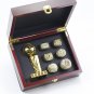 6 Pcs Los Angeles Lakers Championship Ring With Trophy Gift Set