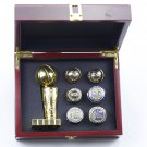 6 Pcs Golden State Warriors Championship Ring With Trophy Gift Set