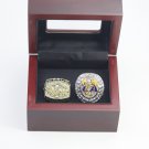 2 Pcs 1999  2021 Los Angeles Rams Championship Rings NFL