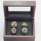4 Pcs 1966 1969 2019 2023 Kansas City Chiefs Super Bowl World Championship Rings
