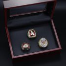 3 Rings 1966 1969 2019 Kansas City Chiefs Super Bowl World Championship Rings