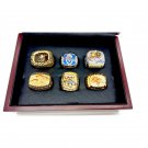 6 Pcs of Denver Broncos Championship Rings Gift Set 2