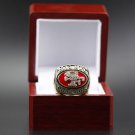 NFL 2012 San Francisco 49ers Football Championship Ring Golden