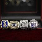 NFL 4 PCS New York Giants 1986 1990 2007 2011 Championship Ring Gift Set