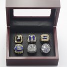 NFL 6 Pcs 1956 1986 1990 2007 2011 2000 New York Giants Championship Ring Gift