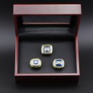 3 Pcs NFL 1972 1973 1984 Miami Dolphins Super Bowl Championship Ring Gift Set