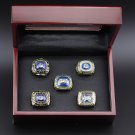 5 Pcs NFL 1971 1972 1973 1982 1984 Miami Dolphins Super Bowl Championship Ring Gift Set