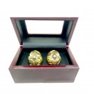2 Pcs NFL 1952 1953 Detroit Lions Super Bowl Championship Ring