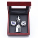 2003 2015 Carolina Panthers Championship Rings + Trophies Gift Set