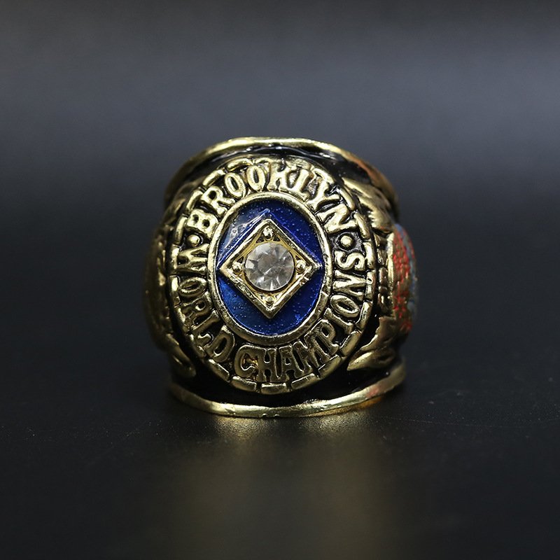 MLB 1955 Brooklyn Dodgers World Series Championship Ring