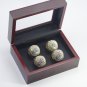 4 Pcs Set MLB 2021 Official Atlanta Braves World Series Replica Championship Ring