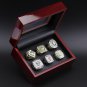 6 Pcs MLB San Francisco SF Giants World Series Championship Ring Gift Set