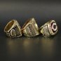 3 pcs MLB 1975 1976 1990 Cincinnati Reds Baseball Ring Championship Ring Gift Set