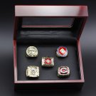 5 pcs MLB Cincinnati Reds Baseball Ring Championship Ring Gift Set