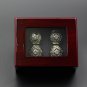4 Pcs NHL Toronto Maple Hockey Championship Ring Gift Set