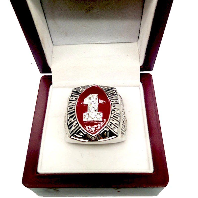 NCAA 1997 Nebraska Cornhuskers Hall Of Fame Ring Championship Ring