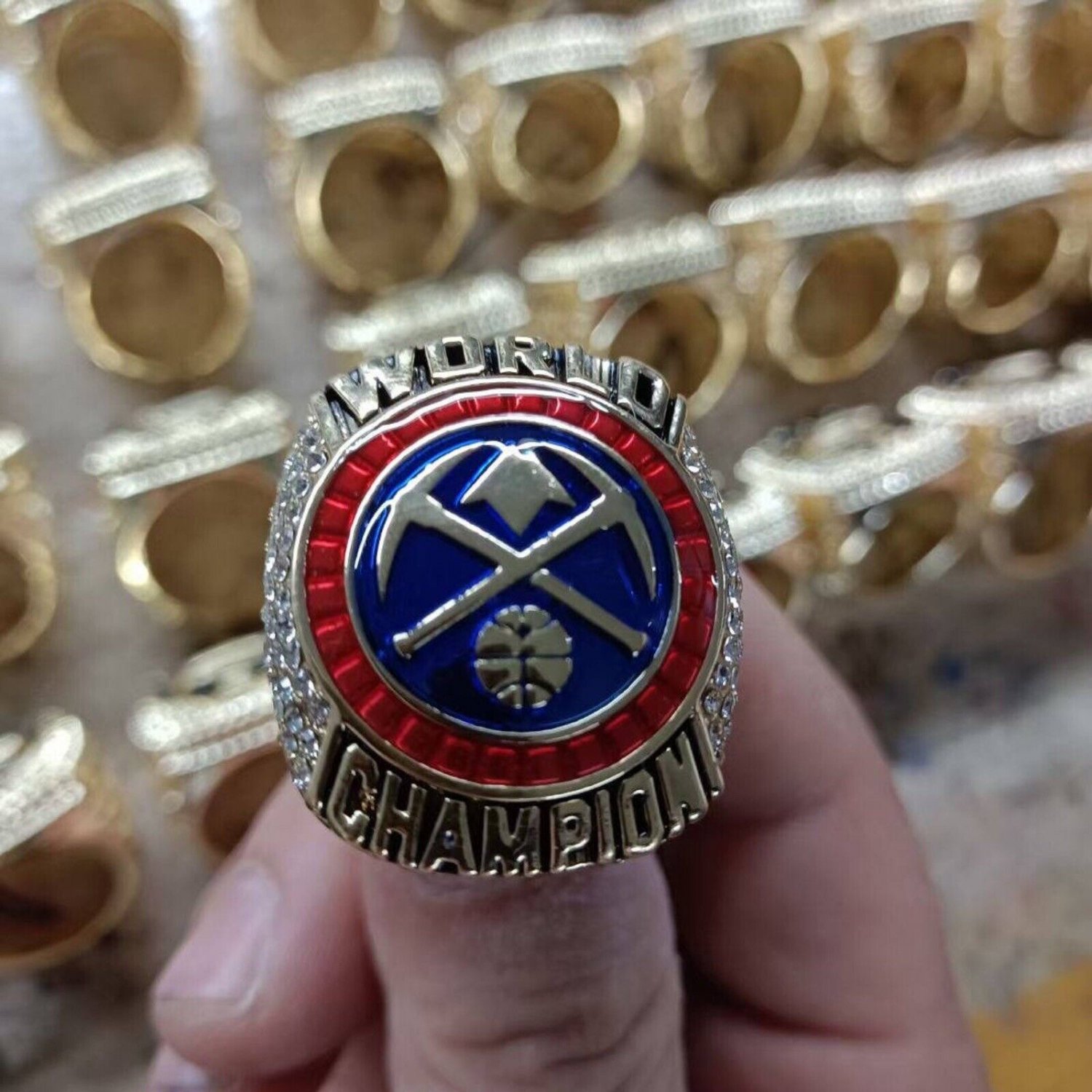 2023 Denver Nuggets  Basketball NBA Final World Championship Ring