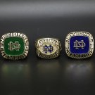 NCAA 1973 1977 1988 Notre Dame Fighting Irish National Championship Ring