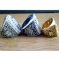 3 Pcs CFL 1996 2012 2017 Toronto Argonauts Grey Cup Championship Rings Gift Set