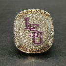 NCAA 2023 Louisiana State LSU Tigers SKENES Championship Ring