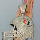 6 inches Huge High Quality Handmade Miami Hurricanes Helmet Medallions Pendant Style 3