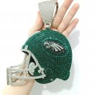 6 inches Huge High Quality Handmade Philadelphia Eagle Helmet Medallions Pendant Style 3