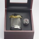 2023 Texas Rangers World Series Championship Trophy & Ring with Box Gift Set