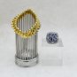 2009 New York Yankees World Series Championship Trophy & Ring with Box Gift Set