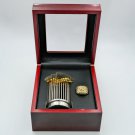 2000 New York Yankees World Series Championship Trophy & Ring with Box Gift Set