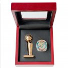 2025 Oklahoma City Thunder NBA Championship Ring & Trophy Set Fan Design