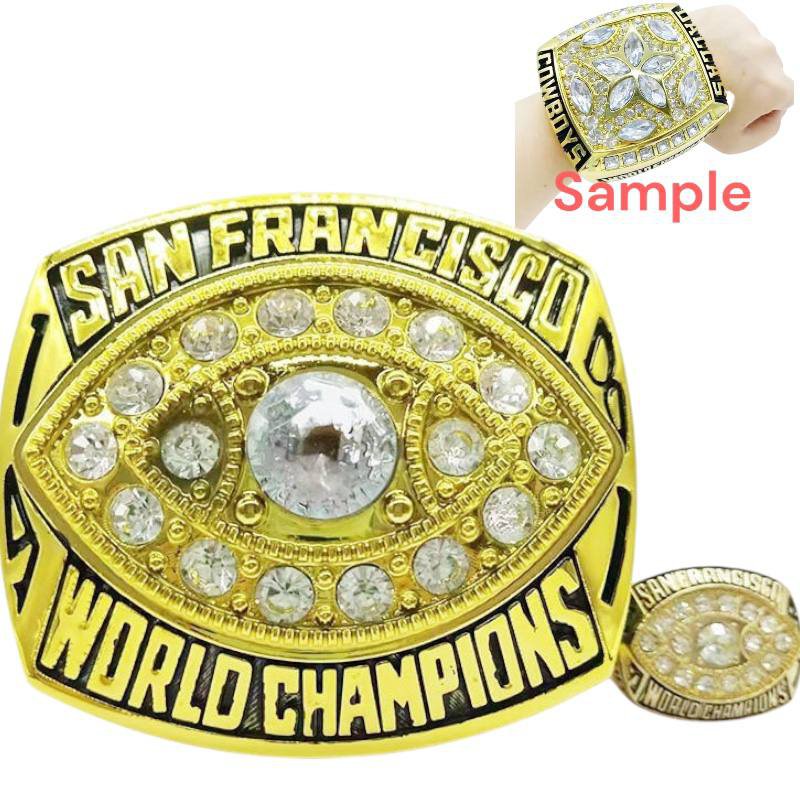 1981 San Francisco 49ers OVERSIZE Championship Ring Decoration