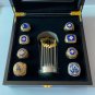 1955 -2024 Los Angeles Dodgers World Series Championship Trophy & Ring with Box Gift Set