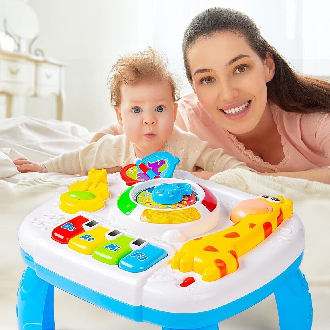 3-in-1 Activity Table - Musical Toy - Early Educational Activity Table ...