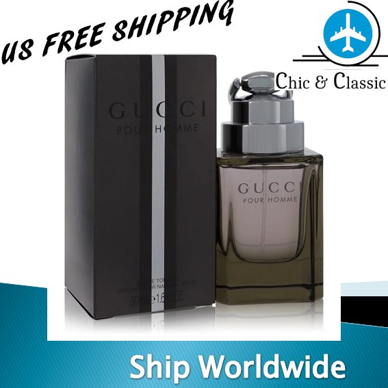 Gucci (new) Cologne Men Perfume 1.6oz 47ml Eau De Toilette Spray #CC3059