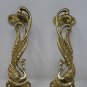 Designer Peacock Brass Door Handle Pair Home Décor Door Décor Brass Door Pulls-2