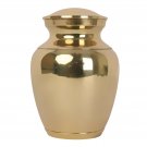 Beautiful Solid Plain Brass Urns Keepsake Cremation Urns for Human Ashes 5 inch Beautiful Solid Plain Brass Urns Keepsake Cremation Urns for Human Ashes 5 inch