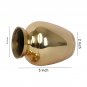 Beautiful Solid Plain Brass Urns Keepsake Cremation Urns for Human Ashes 5 inch